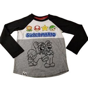 Nintendo Super Mario shirt xs 4/5